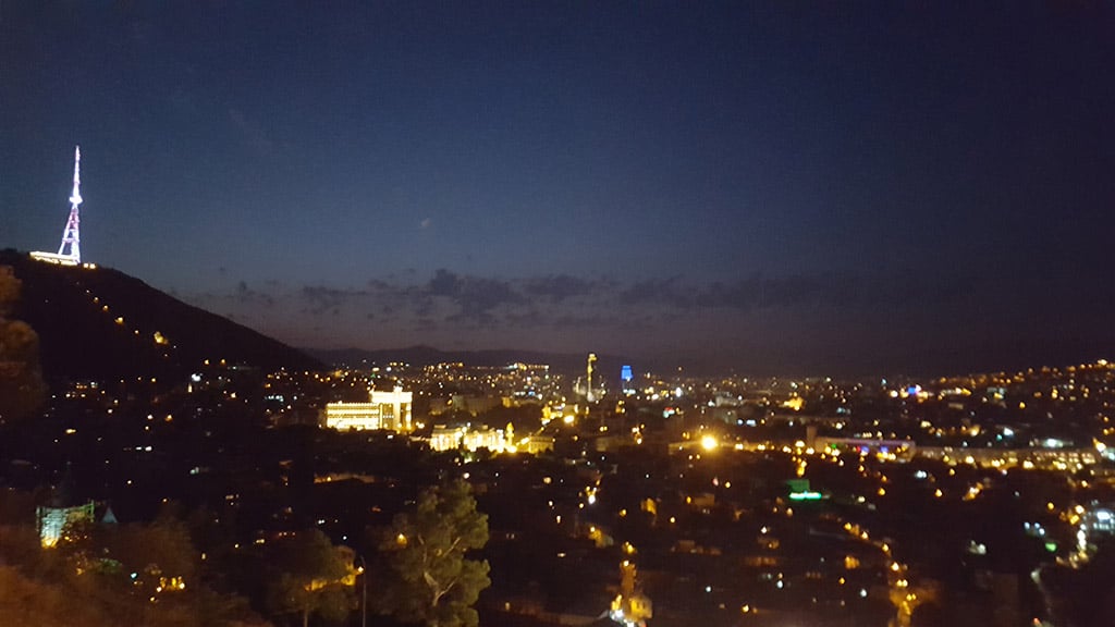 Вечерний Тбилиси