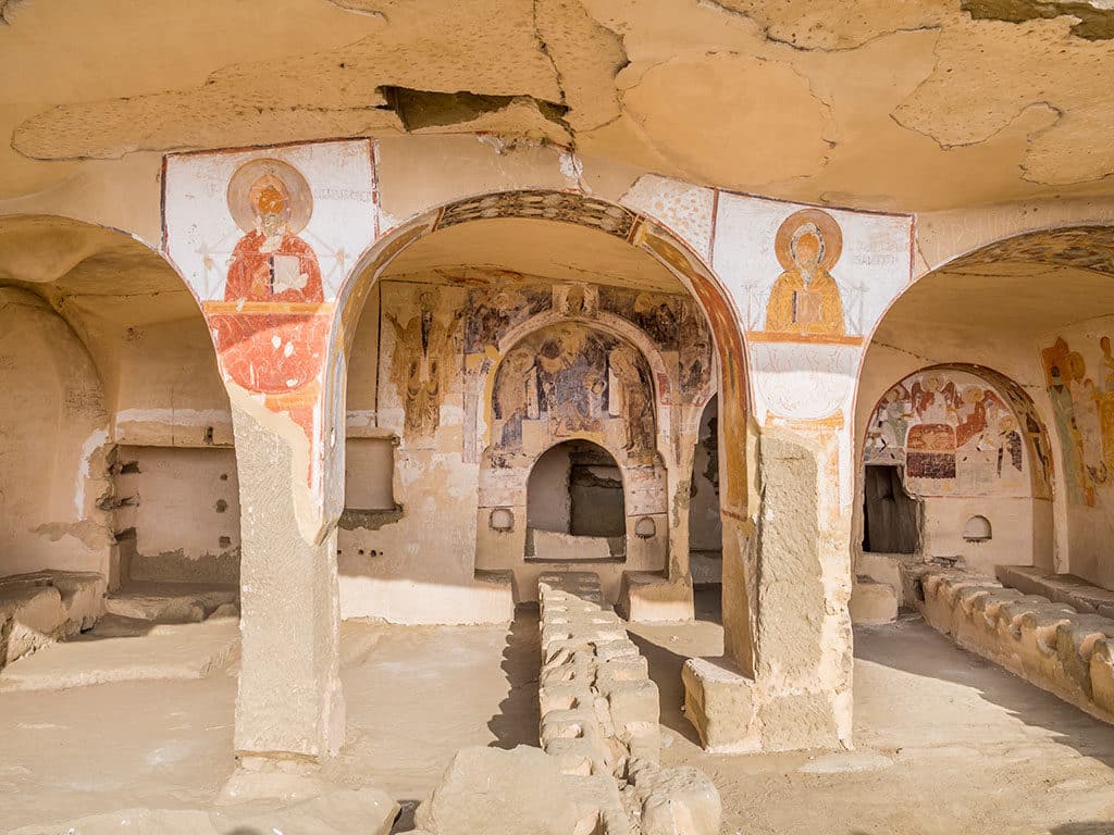 Изображения святых. Давидо Гареджийский монастырь